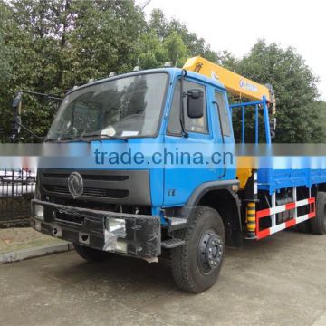 New desin dongfeng 7 ton truck crane for sale