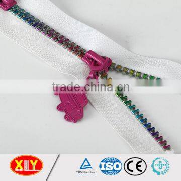 Fashion Cheap Price Colorful Teeth Plastic Zipper photo-2