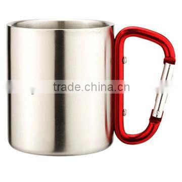 double layer stainless steel coffee cup