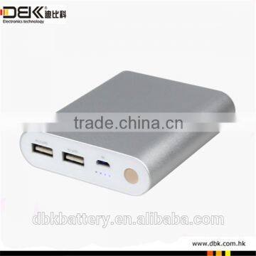 DBK Metal Usb Energy Charger 10400 mah Usb Power Bank