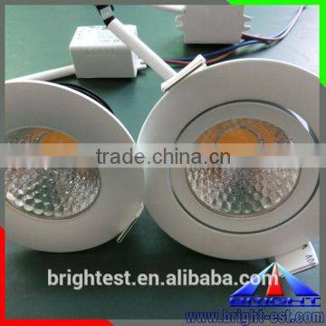 hole 68 mm LED COB 3W Downlight AC110V recessed non-dimmable