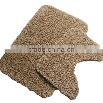 anti-slip backing for washroom mat 3pcs washroom mat