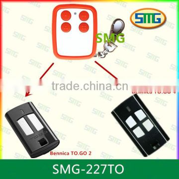 BENINCA TO GO 2WV or TO GO 4WV Replacement Remote Control garage door Transmitter 433.92Mhz