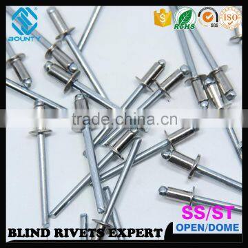HOT SELLING HIGH QUALITY FACTORY OPEN END SS STEEL RIVET BODY STEEL ROD STEM BREAKSTEM POP RIVETS photo-2