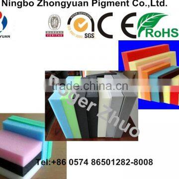 Ningbo PU foam with organic color coating