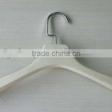 Luxury white wooden suit hanger