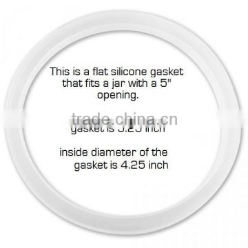 fit a jar flat ring silicone gasket