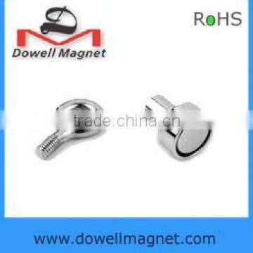 N42 D6*4.5mm-M3 strong hook magnet