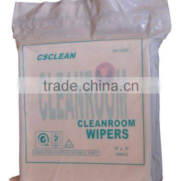 1009D Cleanroom Wiper 8.5''X8.5'' Polyester Cleanroom Wiper