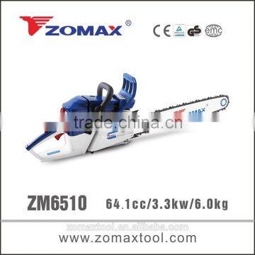 chainsaw coil 3.3kw ZM6510 65cc engine saw with improved power