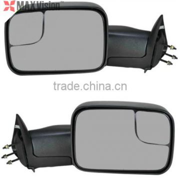 Ram Pickup Truck Towing Manual Side View Door Mirror