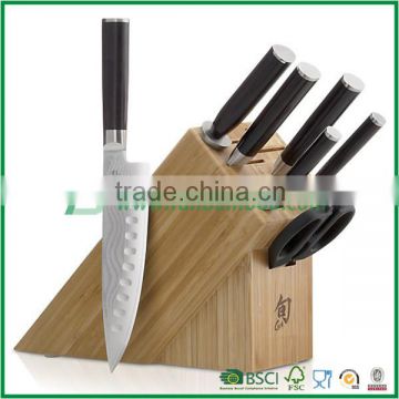 Fuboo bamboo knife block bambooo knife rack