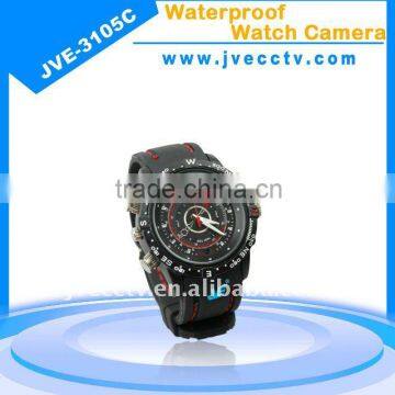 Waterproof watch camera JVE-3105C camera dv recorder video camera drive