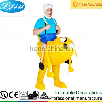 DJ-CO-170 chrildren and adult house inflatable pet costume party jumpsuit outfit