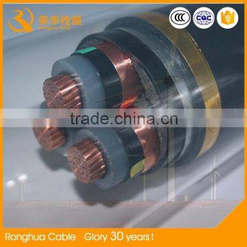 0.6|1kv Copper Conductor XLPE Insulated Low Voltage 3 Core 4core 25mm2 35mm2 50mm2 75mm2 Power Cable Electrical Cables photo-3
