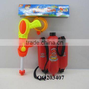 Plastic kids backpack water gun