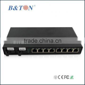 Cheap Price 10/100/1000M 8UTP+2SFP Media Converter, Fiber Ethernet Switch