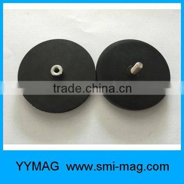 High quality 22 43 66 88 ruber coated neodymium magnets