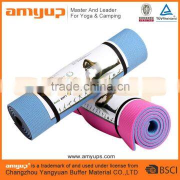 XPE Camping Yoga Exercise roll Mat with two tone color