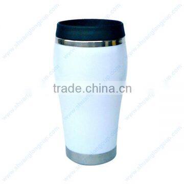 300 ml 10 oz Fake Ceramic Plastic Stainless Steel Insualted Coffee Cups