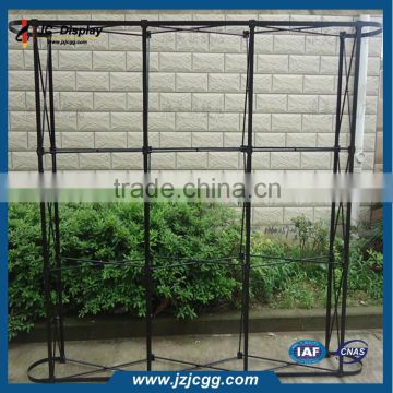 Portable Event Pop Up Display, Tension Fabric Pop Up Display Wall, Pop Up Advertising Display