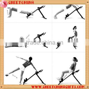 New Waist Abdominal Trainer AB Rollers Coaster Twister Entire Body Exercise Home Gym Fitness Training Equipment photo-3