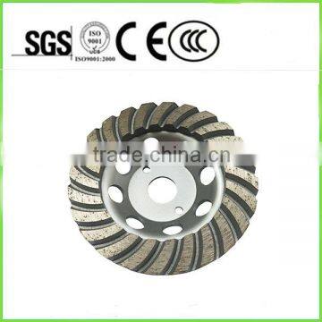 Turbo gringing wheels for concrete