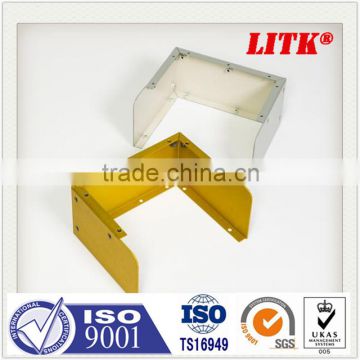 High Quality Aluminizing sheet metal stamping laser cutting bending Parts