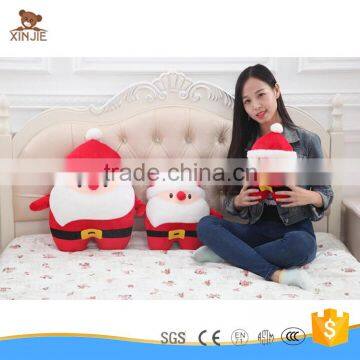 Hot Selling Soft Santa Claus Shape Pillow Plush Christmas Pillow photo-3