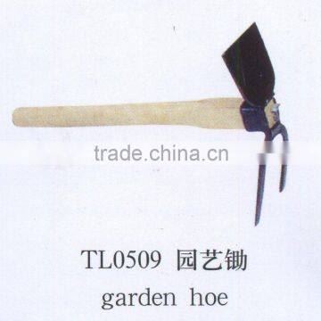 garden hoe with handle