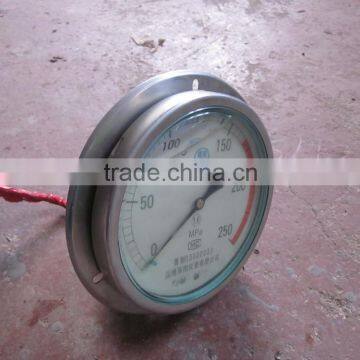 the hot sale of pressure gauge 250MPa and low price