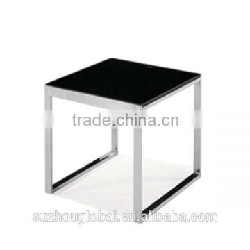 Small High Quality With Glass Meeting Desk Design Square Coffee Table