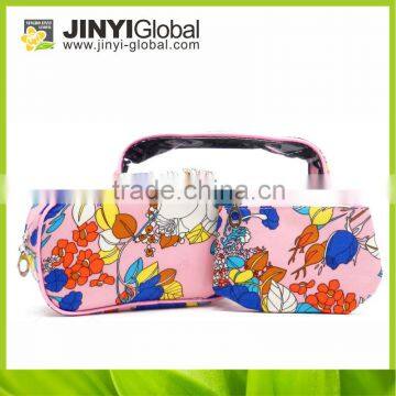 2014 double layer cosmetic cases/ multi-function make up bag/ professional cosmetic bag