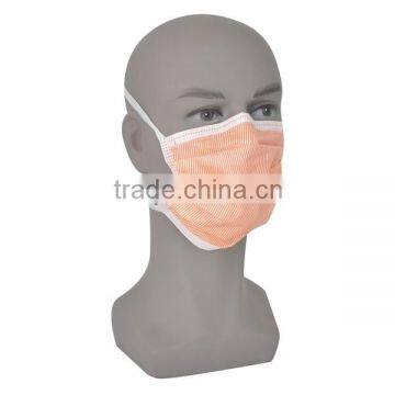 Disposable face mask printed floral nonwoven mask