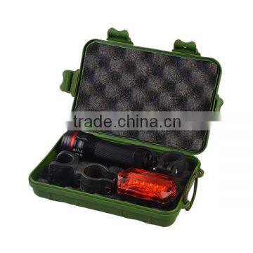 AAA Battery Powered Super Bright LED Bicycle Lamp With Rear Lamp photo-3