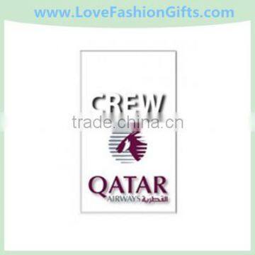 Qatar Portrait White Rectangular Stickers