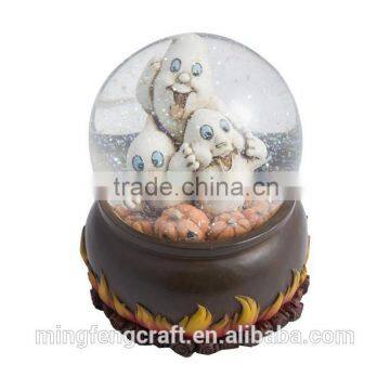 Polyresin Halloween gifts music globe personalized