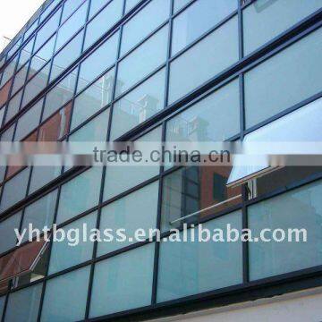 Building fireproof glass