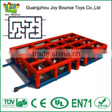 high quality adults obstacle inflatable maze game for sale