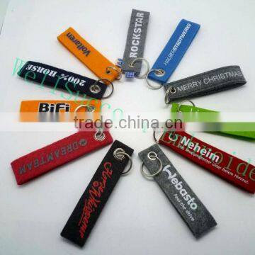 Polyester Felt Keychain CW2015