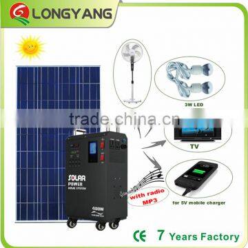 new products 300W home solar systems solar generator with radio FM MP3 remote control