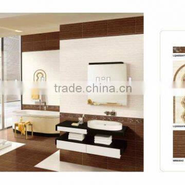 Acid-Resistant bathroom floor ceramic tile for sale