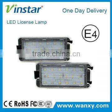 new high power bright 18 smd 6000k 12v led number license plate light lamp for seat car styling accessory