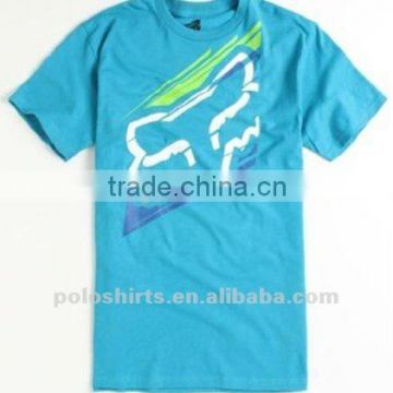 Kids cotton printing t shirts UV protection UPF 50+