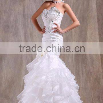 Xinyuyuan Real Sample Sexy White Suzhou Wedding Dress CYW-013 Buying Wedding Dress From China photo-3