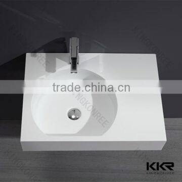 Resin Solid Surface Molded integrated Chinese sink