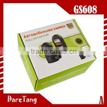 Factory Direct 1.5 inch 120 degree Full HD 1080P GS608 mini 0801 dvr car camera with G-sesnor And Motion Detection