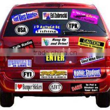 Promotional Giveaway Products,Promotional Stickers,Bumper Stickers