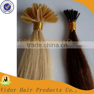 Quality U Tip Hair Keratin Brazilian Hair Extension