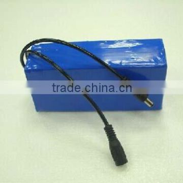 Manufacturer 12v 20000mah battery pack for LED and camera